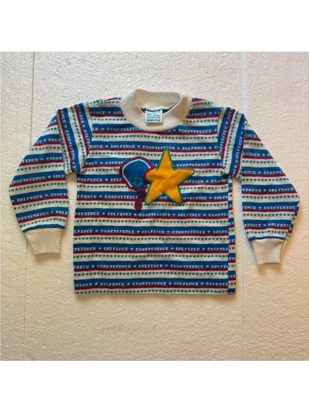 Vintage JCPenney ToddleTime Football Shirt 2T
